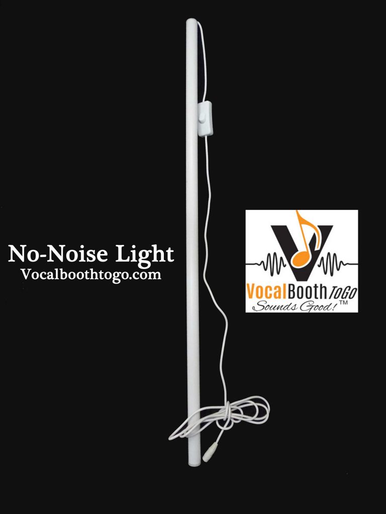 No-Noise LED Light voice recording studio
